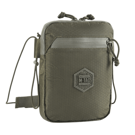 M‑Tac Pocket Bag Elite HEX i slidstærkt materiale med YKK lynlåse, perfekt til EDC-udstyr. Kompakt og robust til daglig brug.