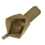 M‑Tac Medic Pouch Vertical Large Elite åben set ovenfra, viser rummelig indvendig opbevaring og innovative materialer.