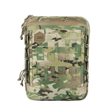 M-Tac Tablet Bag Laser Cut Hex i camouflagedesign med Laser Cut MOLLE til EDC, dokumenter og skjult våbenopbevaring