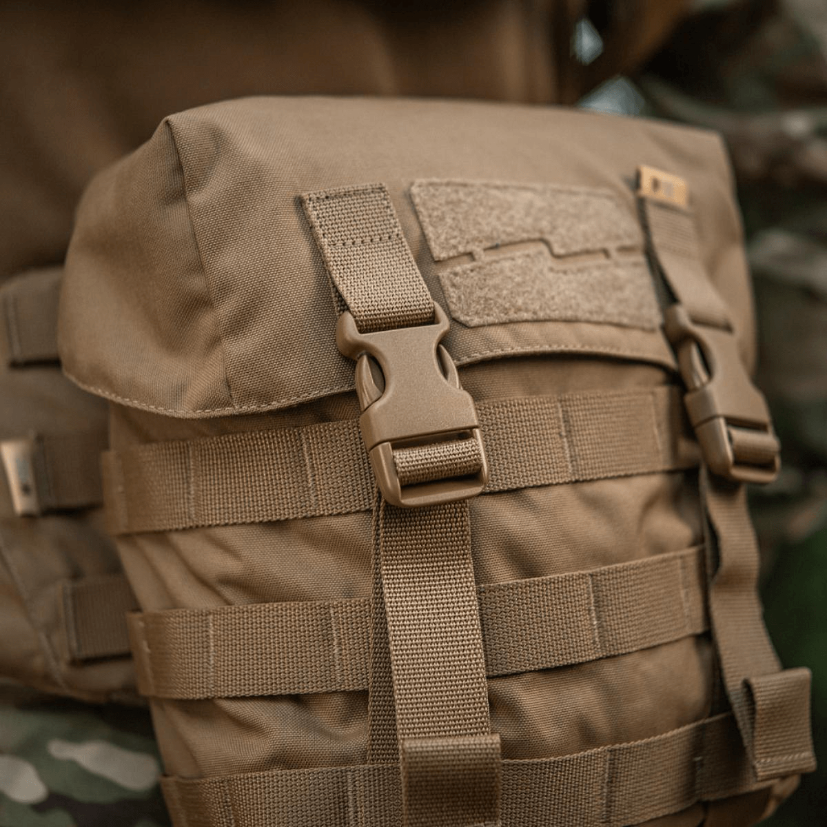 M-Tac Sukharka Gen.3 Pouch i robust Cordura 500D med MOLLE-interface og fastex-lukning