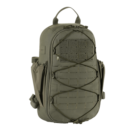M-Tac STURM Elite Rygsæk taktisk rygsæk 15 liter med MOLLE Laser Cut frontpanel, fremstillet af Cordura. Perfekt til kortvarige ophold i felten.