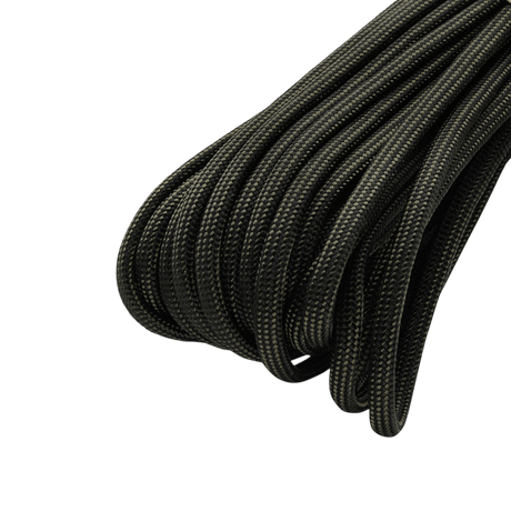 M‑Tac Paracord 550 Type III 15 m, stærk nylonkordel, ideel til friluft, nødbrug og reparationer. Diameter 4 mm, brudstyrke 240 kg.