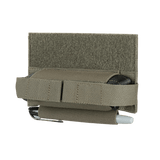 M‑Tac Tourniquet Pouch Elastic Gen.5 i Cordura 500D med elastisk bånd og velcro, set forfra med penholder.