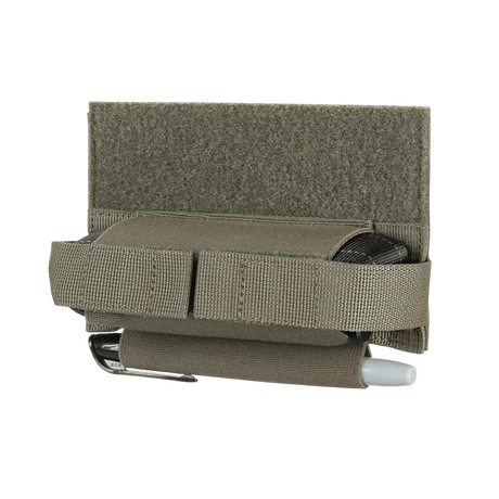 M‑Tac Tourniquet Pouch Elastic Gen.5 i Cordura 500D med elastisk bånd og velcro, set forfra med penholder.