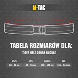M-Tac Tiger Belt Cobra Buckle