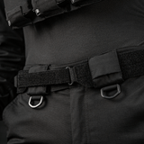 M‑Tac Internal Tiger Bælte i sort Cordura 500D med metalramme, perfekt til militært udstyr og kompatibel med Range Belt.