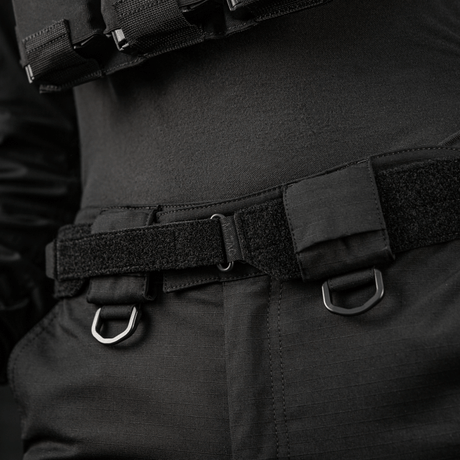 M‑Tac Internal Tiger Bælte i sort Cordura 500D med metalramme, perfekt til militært udstyr og kompatibel med Range Belt.