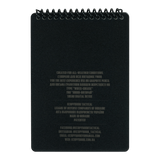 M-Tac Ecopybook Tactical – alt-vejr notesbog, vandtæt og holdbar spiralblok til udendørs brug