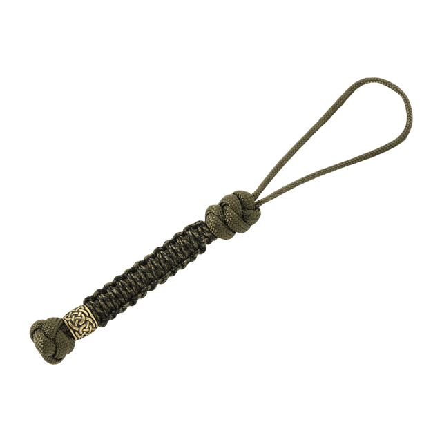 M-Tac Knife Lanyard Scandinavian - flettet paracord til lommeknive med stilfuldt design, praktisk reservetråd og fleksibel forlængelse.