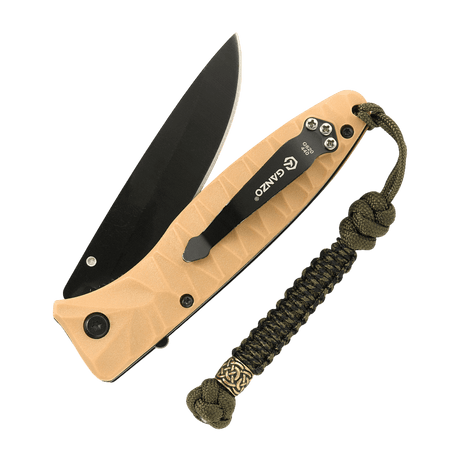 M-Tac Knife Lanyard Scandinavian with flettet paracord, ideal for quick access and personalizing your knife's look.