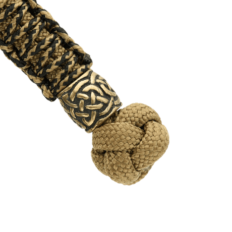 M-Tac Knife Lanyard Scandinavian i flettet paracord design, stilfuldt tilbehør til lommeknive med dekorative detaljer.