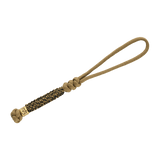 M-Tac Knife Lanyard Scandinavian Granule in brown paracord, stylish accessory for pocket knives.