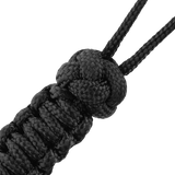 M-Tac Lanyard Scandinavian Small Chinese Knot lavet af snoet paracord med skandinaviske motiver og dekorativ perle, sort design
