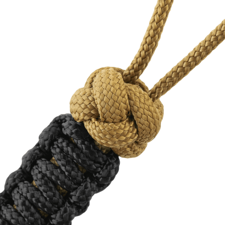 M-Tac Lanyard Scandinavian Small Chinese Knot med dekorativ perle og snoet paracord, ideel til nøgler, lygter eller lommeværktøjer.