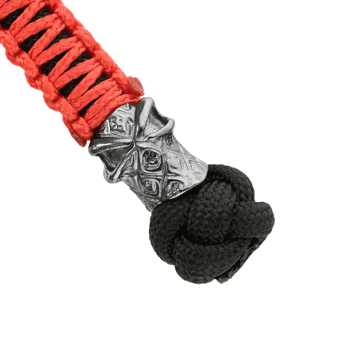 M-Tac Knife Lanyard Ninja i paracord med cupronickel perle for stilfuldt knivgreb, længde 14,5 cm, tilføjer personlighed og hurtig adgang.