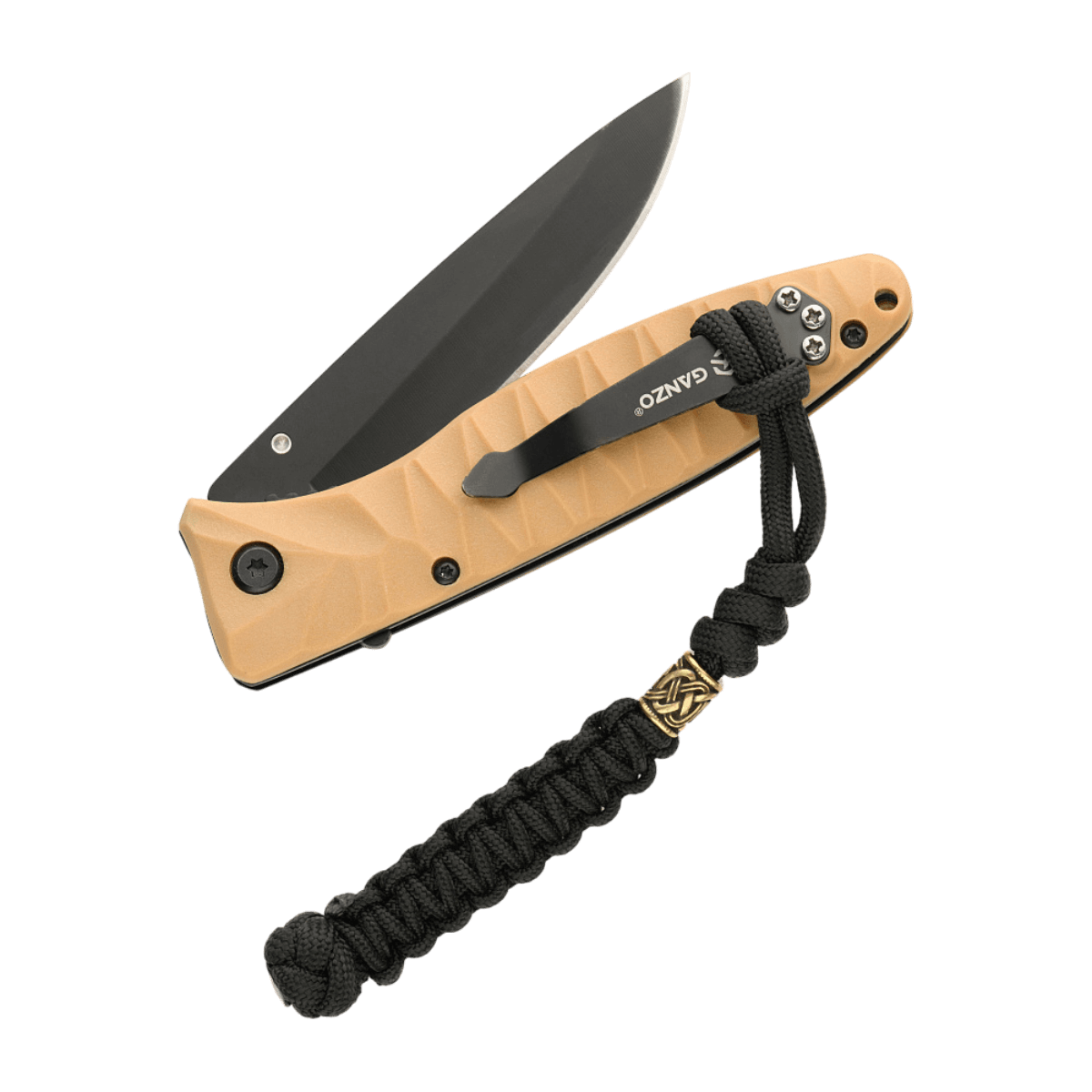 M-Tac Knife Lanyard Loopy Snake Scandinavian - flettet lanyard til lommekniv for stil og funktionalitet.