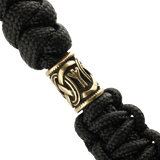 M-Tac Knife Lanyard Loopy Snake Scandinavian i flettet paracord med dekorativ metalperle