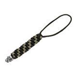M-Tac Knife Lanyard Helix Skull i flettet paracord med dødningehoved, en stilfuld tilføjelse til din lommekniv.