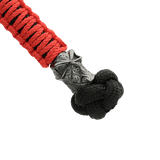 M-Tac Ninja Ver.2 Lanyard med flettet paracord og ninja-motiv, ideel til knive, lygter og udstyr, lavet af paracord 550 type III.