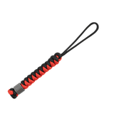 M-Tac Viper Cylindre Lanyard Stainless Steel i coiled paracord med skandinavisk perle dekor