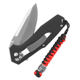 M-Tac Viper Lanyard Scandinavian med kniv og skandinavisk flettet paracord design