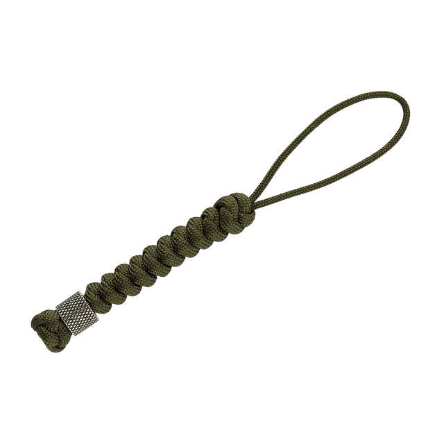 M-Tac Viper Lanyard Stainless Steel flettet paracord med Viper-perle i rustfrit stål