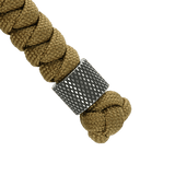 M-Tac Viper Lanyard Stainless Steel med flettet paracord og rustfri stålperle, stilfuldt og holdbart tilbehør til knive.