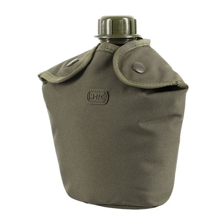 M-Tac Flaskeholder MOLLE i slidstærk polyester 600D med PVC-belægning, designet til at bære flasker på vandreture, udstyres via MOLLE-system.