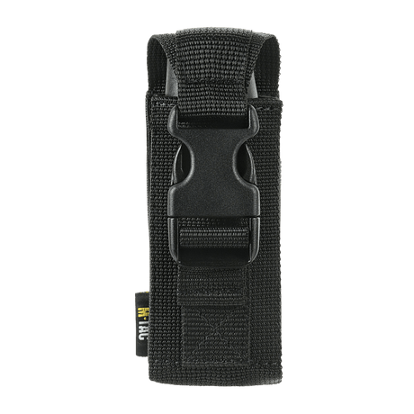 M-Tac Gasdåseholder Vertikal med Woojin-lås til pålidelig og hurtig adgang. Fremstillet af MIL-SPEC strop og gummibånd. MOLLE-kompatibel.