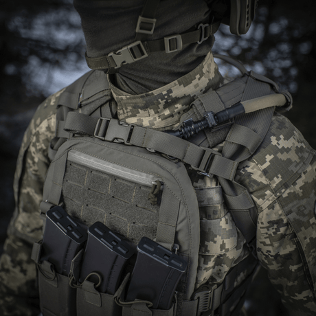 M-Tac Rygsæk Sturm Elite Gen.II raid-rygsæk med MOLLE Laser Cut system, cordura konstruktion og integreret drikkesystem i felten