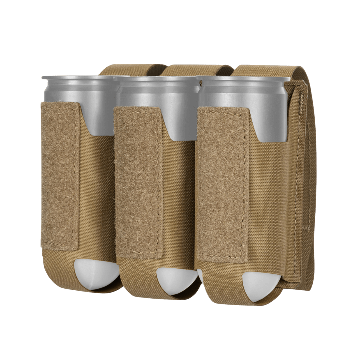M-Tac Pouch til 3 VOG-Granater med MOLLE Laser Cut og velcroflap til sikker opbevaring af 40 mm VOG-25 granater, holdbar Cordura.