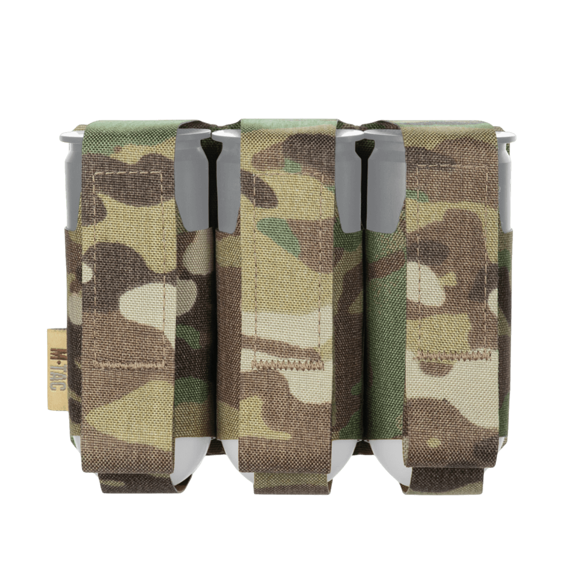 M-Tac Pouch til 3 VOG-Granater med MOLLE Laser Cut-system i slidstærkt Cordura Squadron materiale for sikker opbevaring