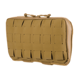 M-Tac Admin Pouch Large Elite i slitstærkt Cordura 500D med taktisk design og velcro til fastgørelse af moduler. Praktisk til taktisk udstyr.