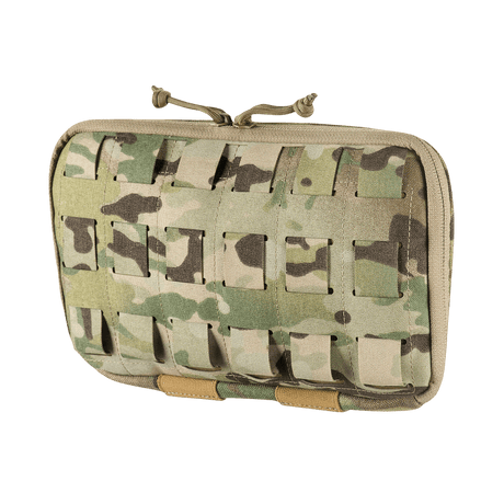 M-Tac Admin Pouch Large Elite med camouflagedesign, perfekt til taktisk udstyr, fremstillet af slidstærkt Cordura 500D og velour-velcro.