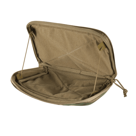 M-Tac Admin Pouch Large Elite - slidstærk Cordura 500D taske til taktisk udstyr og opbevaring, åben indvendig visning