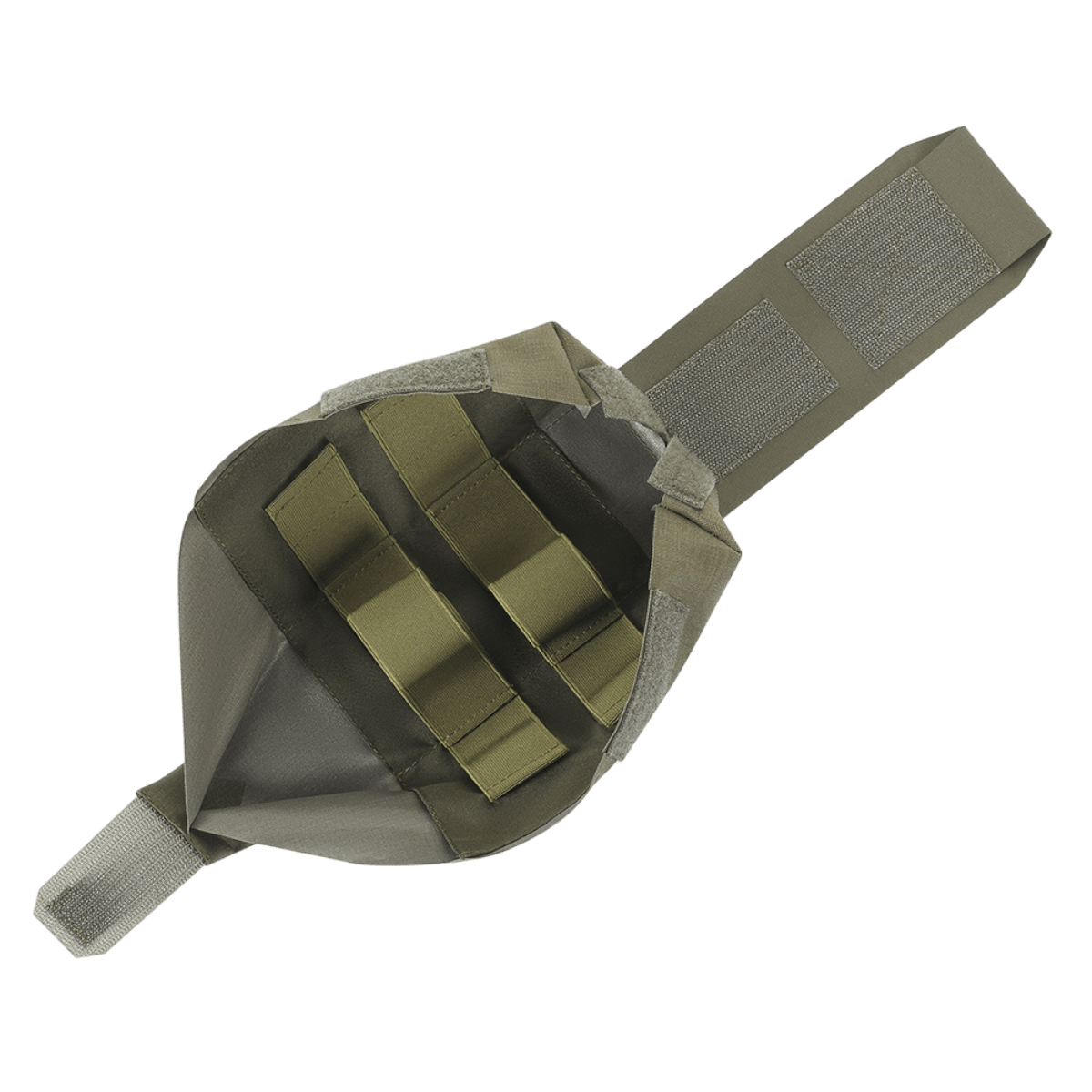 M-Tac Mediclomme Small Vertical Elite med Cordura 500D og IFAK førstehjælpsorganizer set oppefra