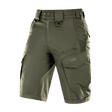 M-Tac Shorts Aggressor Gen.II Flex, black tactical shorts for versatile use, made of rip-stop material, water-repellent, durable construction