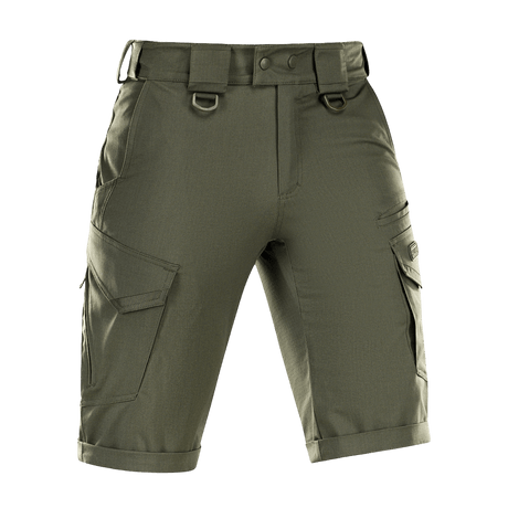 M-Tac Shorts Aggressor Gen.II Flex i rip-stop materiale med taktisk design, ideel til træning og arbejde. Teflon-belægning for holdbarhed.