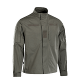 M-Tac Patrol Flex Jakke med lynlås, behagelig pasform og velcro-lommer for nem adgang. Ideel til opbevaring af navneskilte og medicinske mærker.