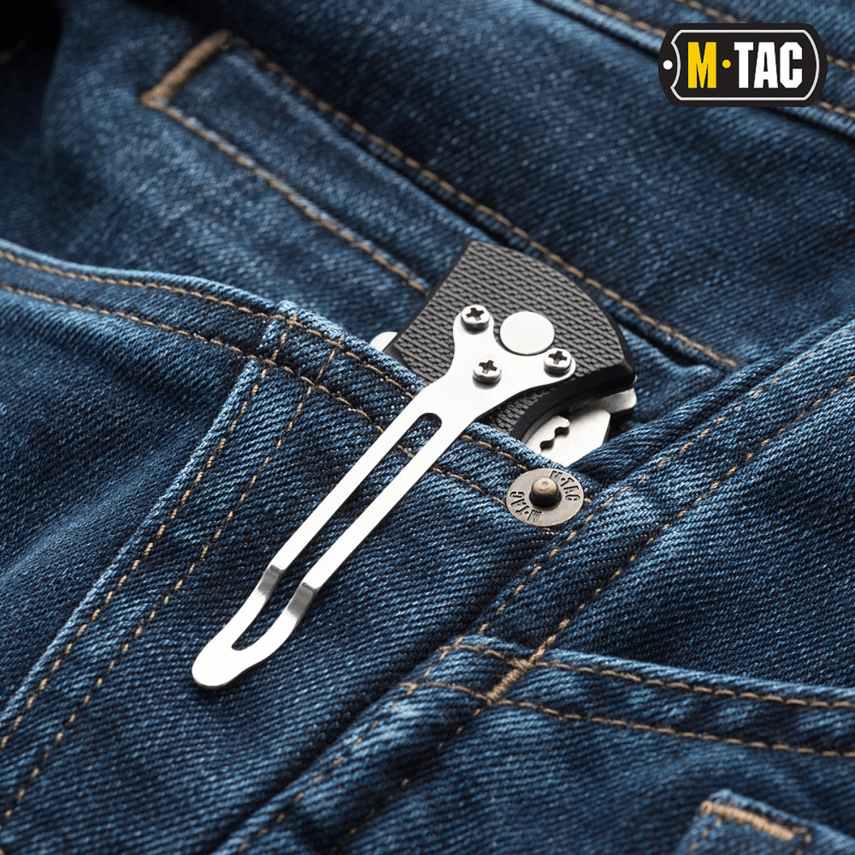 M-Tac Tactical Gen.I Regular Fit jeans med lomme og klemme detalje