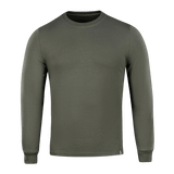 M-Tac Pullover 4 Seasons i minimalistisk design, rund hals og elastiske manchetter, velegnet til brug året rundt. Vægt: 280 g/m².