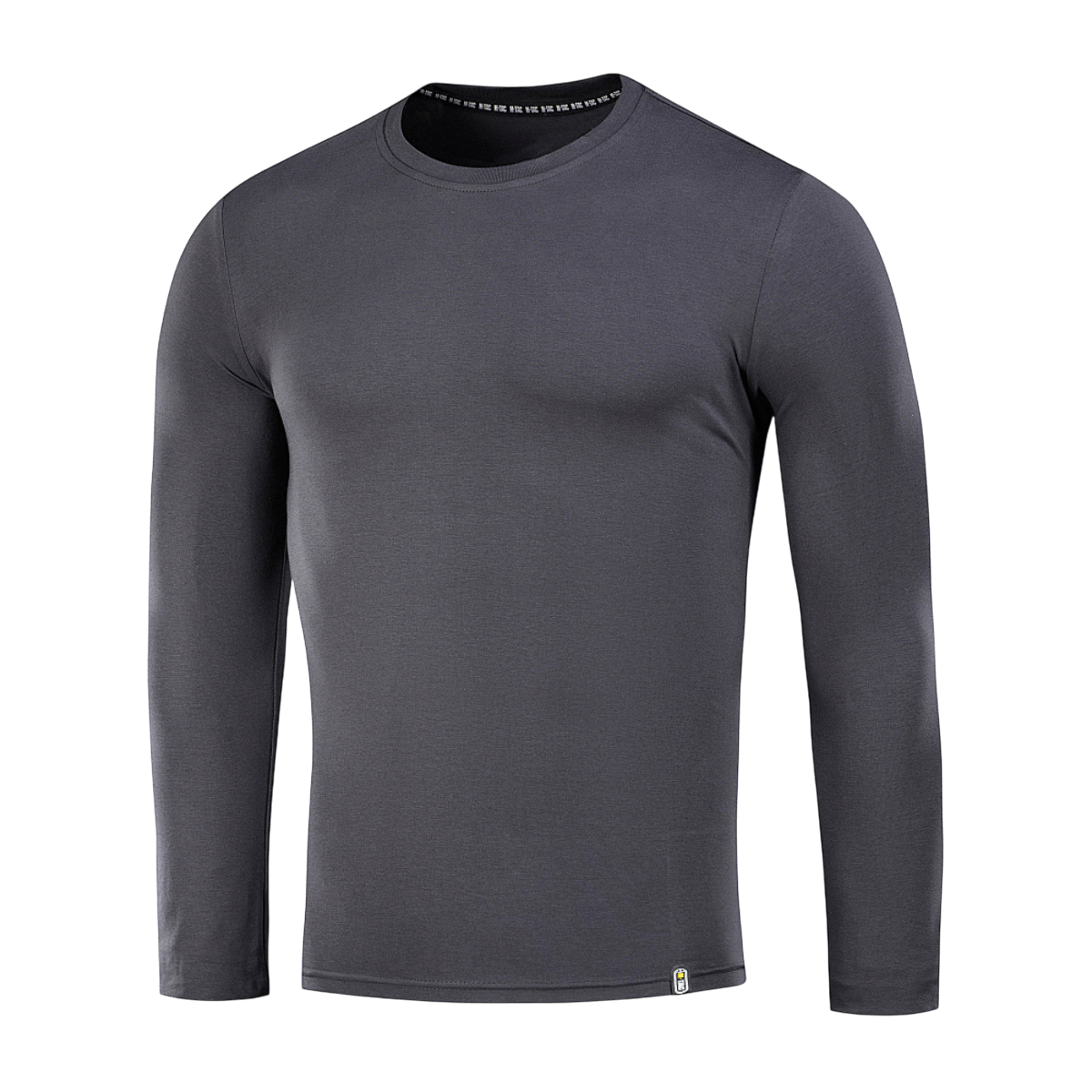 M-Tac Long-sleeve T-shirt 93/7 i grå, lavet af 93% bomuld og 7% elastan, velegnet til hverdagsbrug, sport og friluftsliv