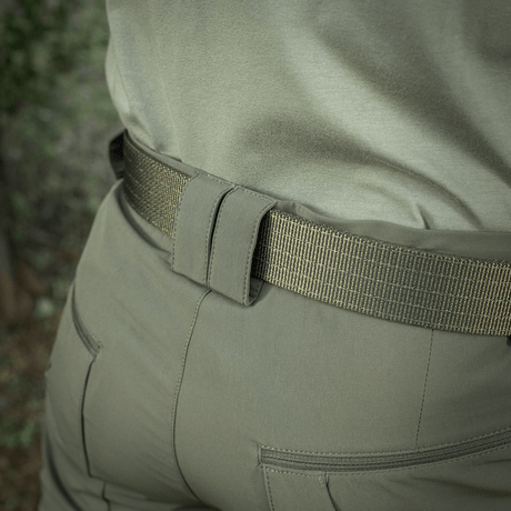 M-Tac Shorts Rubicon Flex i mørk oliven med praktiske cargo-lommer og elastisk pasform til sommerbrug