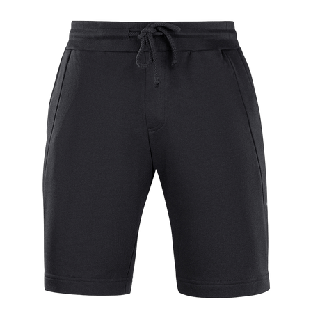 M-Tac Shorts Casual Fit Cotton i sort - 100% bomuld, åndbar og behagelig, med elastik i taljen og to sidelommer. Perfekt til sommeren.