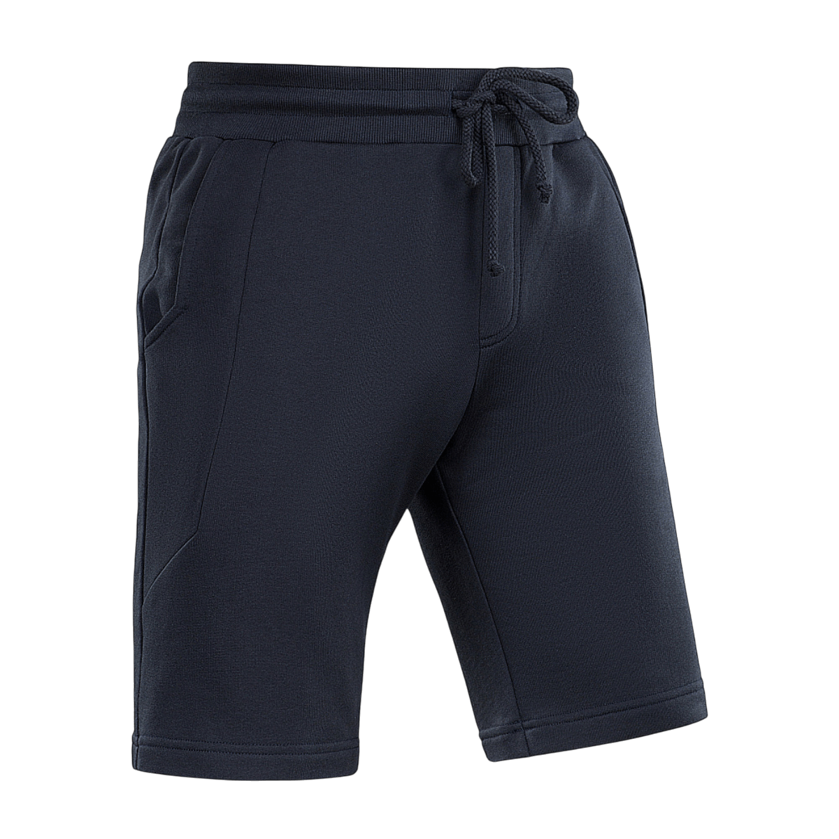 M-Tac Shorts Casual Fit Cotton, sorte shorts, 100% bomuld, høj komfort, elastik i taljen, M-Tac logo, perfekte til sommerbrug