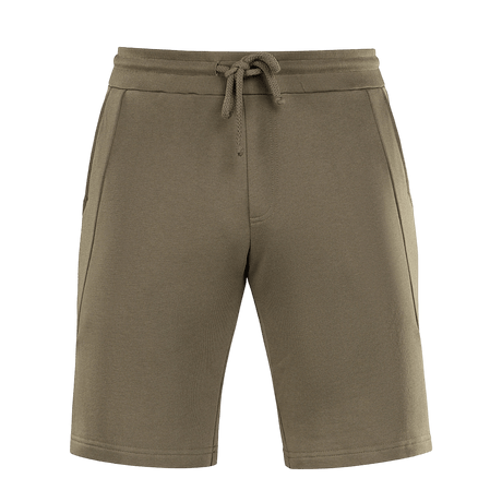 M-Tac Shorts Casual Fit Cotton, grønne shorts med elastik i taljen og sidelommer, fremstillet af åndbart 100% bomuld, ideel til sommerbrug.