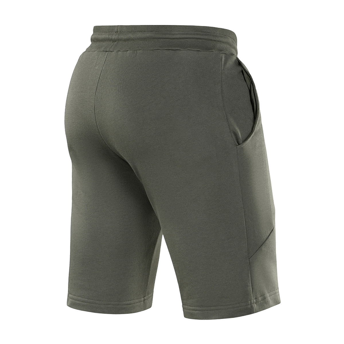 M-Tac Shorts Casual Fit Cotton i grønt med elastik i taljen og sidelommer, ideel til sommerens afslappede stil og komfort.