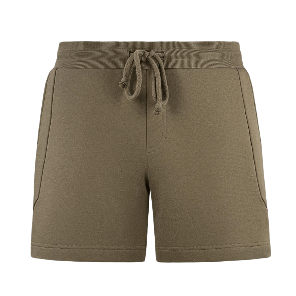 M-Tac Shorts Sport Fit Cotton i brun med elastisk talje og sidelommer, ideel til sport og hverdagsbrug, fremstillet af 100% bomuld.