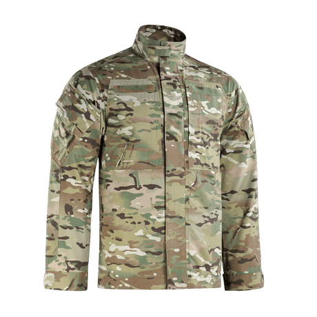 M-Tac Feltjakke NYCO i multicam mønster, lavet af holdbart amerikansk NYCO-stof, inspireret af Ukraines standard kampjakke.