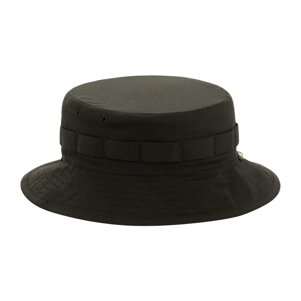M-Tac Panama Rip-Stop army-hat med ventilationshuller og semi-stiv skygge til camouflage, designet til outdoor aktiviteter.